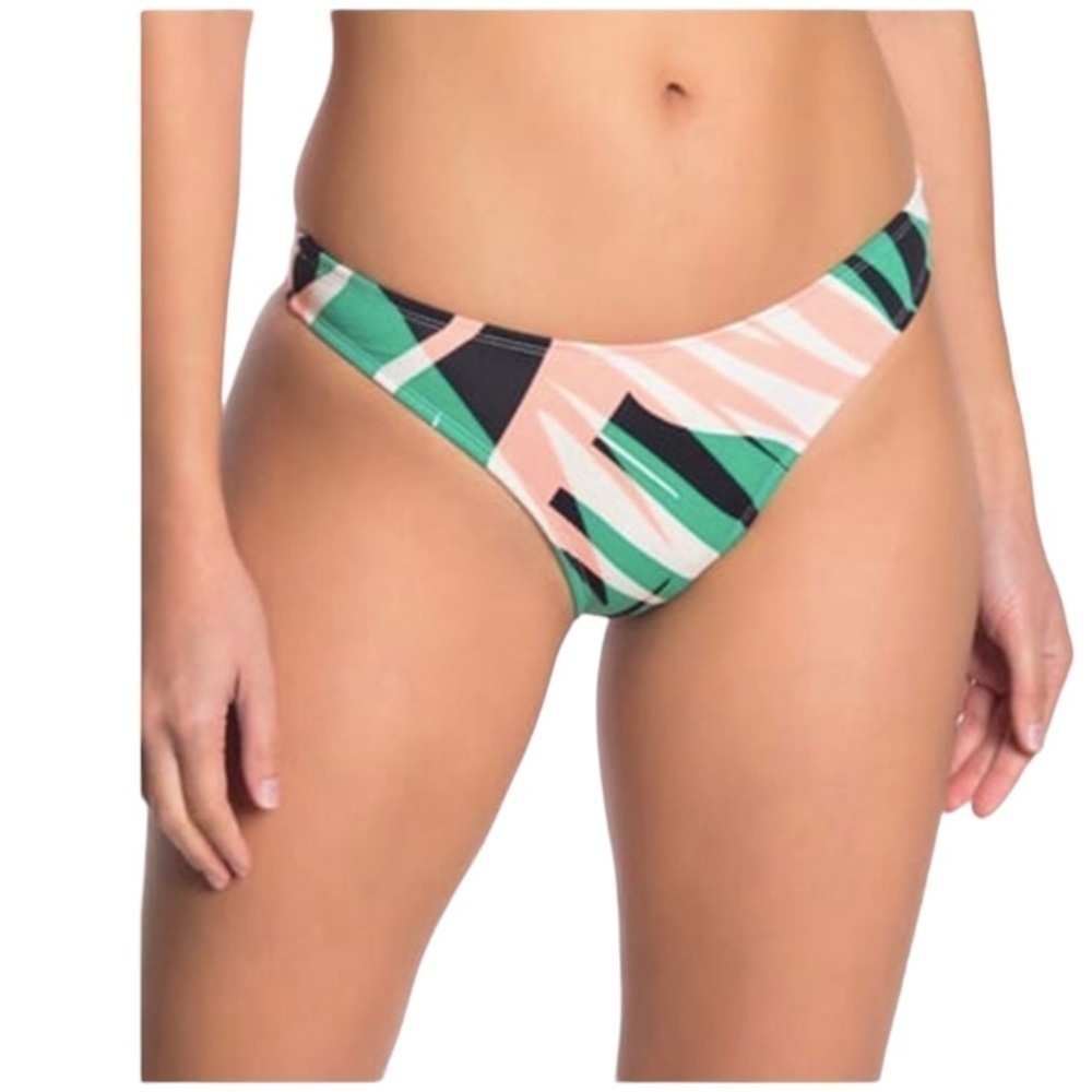 Bikini Lab Sonic Boom Tropical Hipster Bikini Bottom Nwot